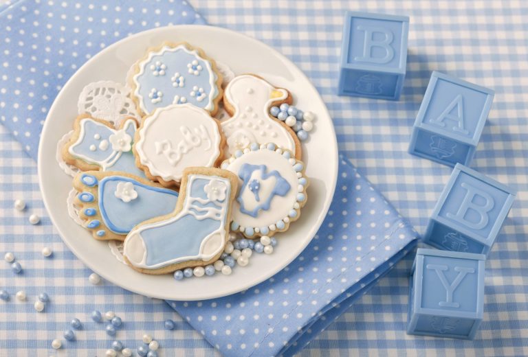 Galletitas Baby Shower nene Bebeazul.top