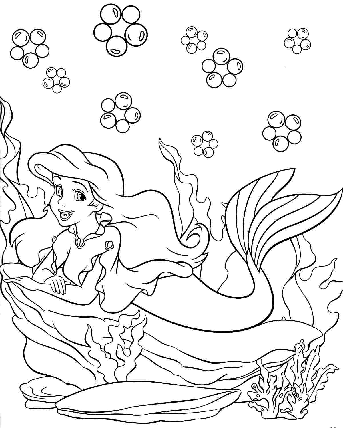 Dibujos Para Colorear De La Sirenita Ariel Y Sus Amigos Porn Sex Picture