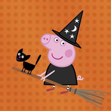 Revelar cine Que pasa Cajas para Halloween de Peppa Pig | Bebeazul.top
