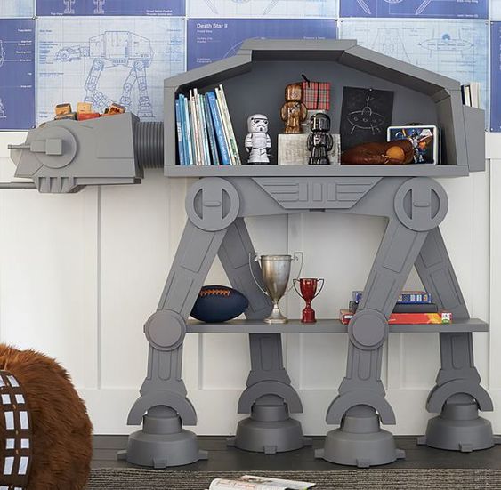 100 Ideas para decorar su dormitorio con Star Wars | Bebeazul.top