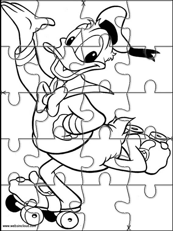 Los 14 Puzzles más divertidos del Pato Donald y Daisy