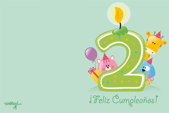 tarjeta felicitación cumpleaños