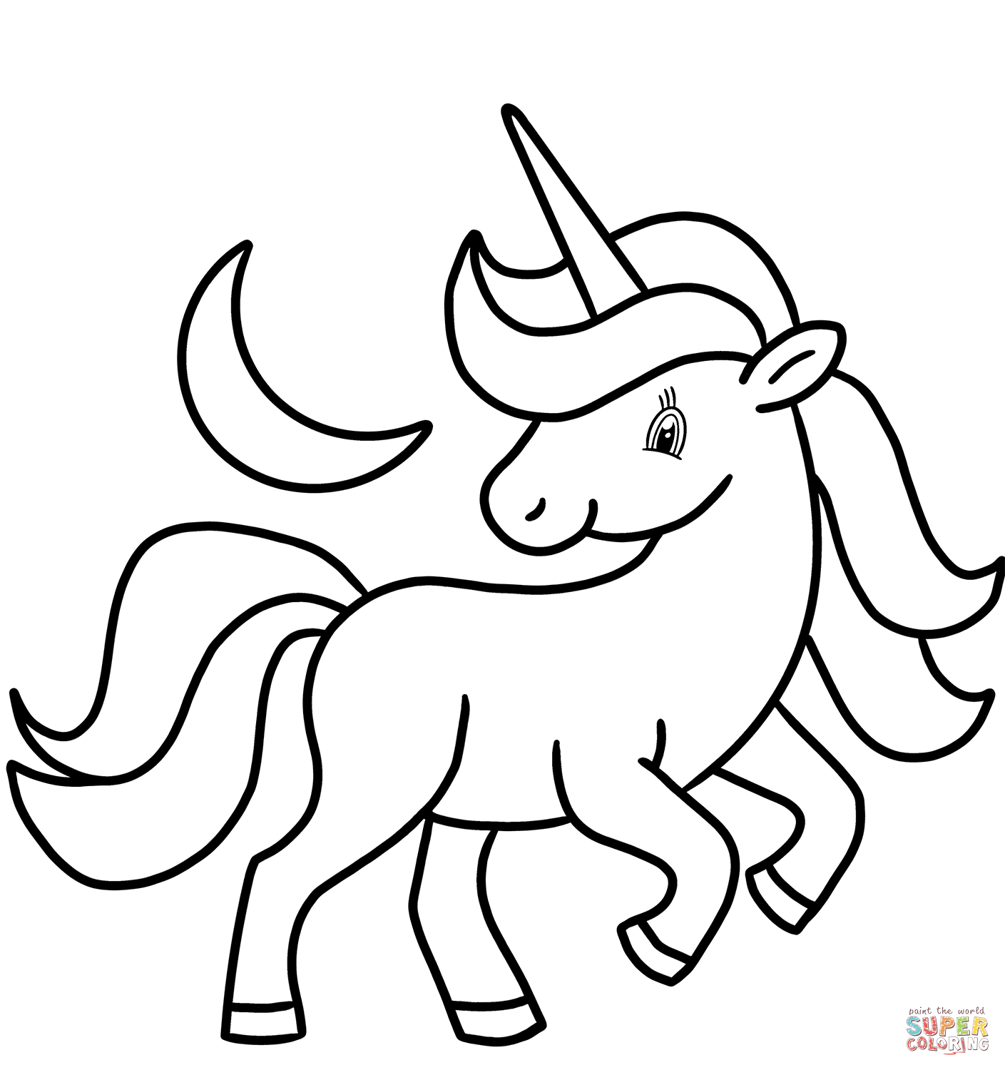 Unicornios para colorear y pasar un buen rato Bebeazultop