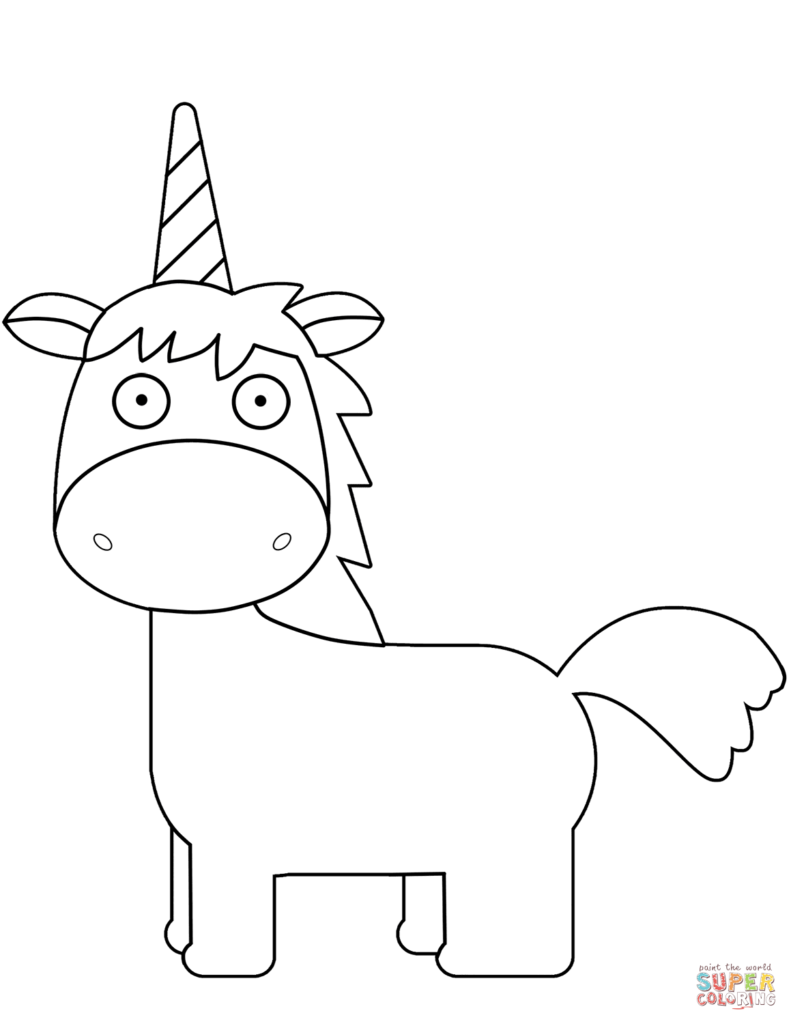 Unicornios para colorear y pasar un buen rato