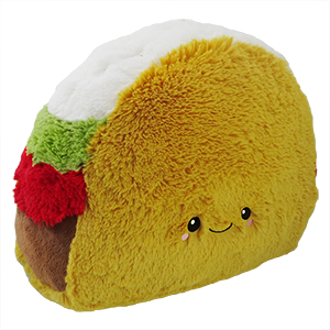 Taco mejicano, cojín infantil