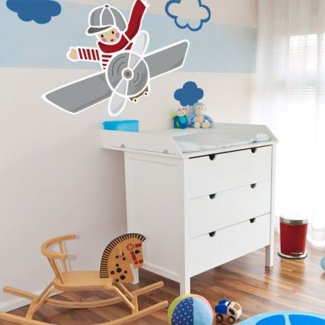 Decorando su dormitorio con Aviones