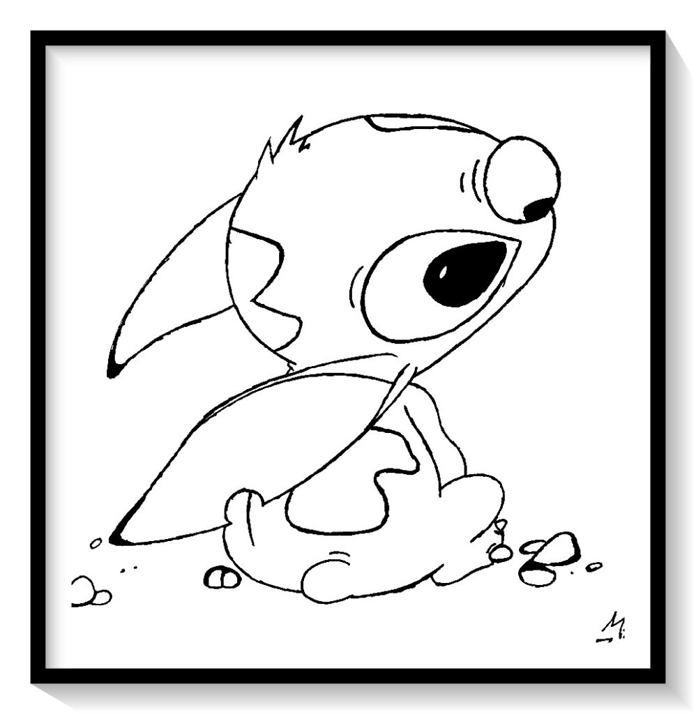 27 Dibujos de Lilo y Stitch para colorear y disfrutar | Bebeazul.top