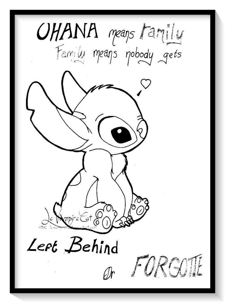 27 Dibujos de Lilo y Stitch para colorear y disfrutar | Bebeazul.top
