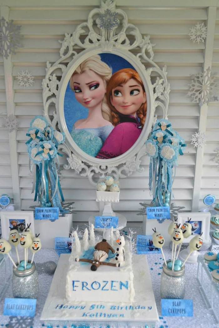 6 Ideas para una fiesta de temática Frozen! 💙❄️⛄️